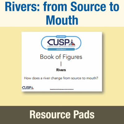 Image of Year 07 Geography (How does a river change as you travel from source to mouth?) Resource Pad RP CUSP Resource