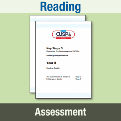 Image of Year 08 8 Spring Reading Text & Answer Booklets CUSP Resource