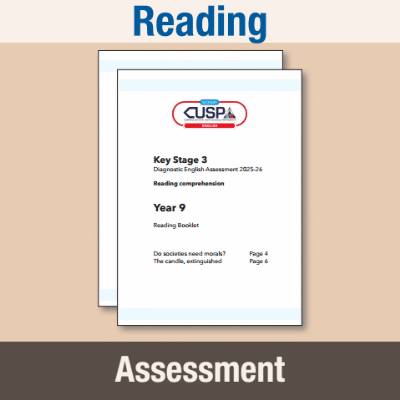 Image of Year 09 9 Autumn Reading Text & Answer Booklets CUSP Resource