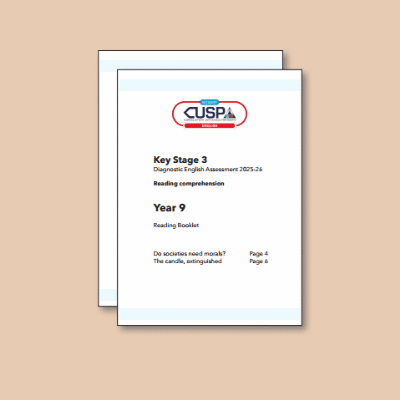 Image of Year 09 9 Autumn Reading Text & Answer Booklets CUSP Resource