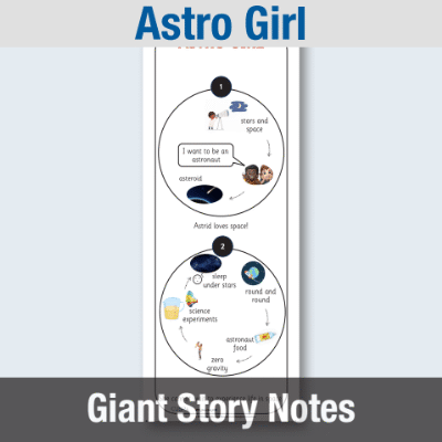 Image of EY Astro Gril - Giant Story Notes GSN CUSP Resource