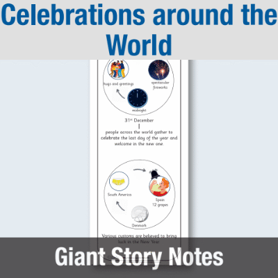 Image of EY Celebrations around the World - Giant Story Notes GSN CUSP Resource