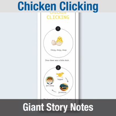 Image of EY Chicken Clicking - Giant Story Notes GSN CUSP Resource