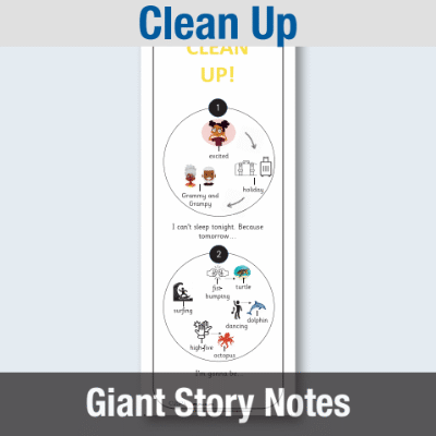 Image of EY Clean Up - Giant Story Notes GSN CUSP Resource