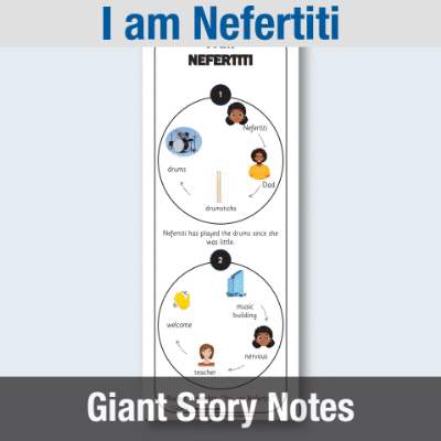 Image of EY I am Nefertiti - Giant Story Notes GSN CUSP Resource