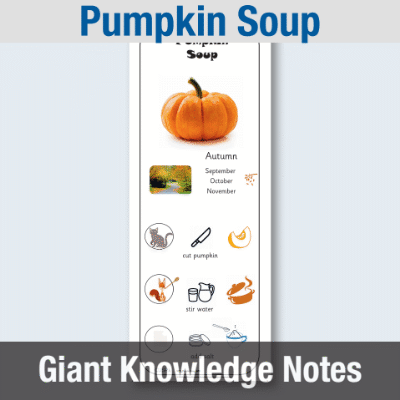 Image of EY Pumpkin Soup - Giant Knowledge Notes GKN CUSP Resource