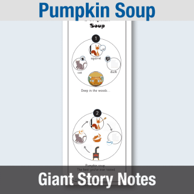 Image of EY Pumpkin Soup - Giant Story Notes GSN CUSP Resource