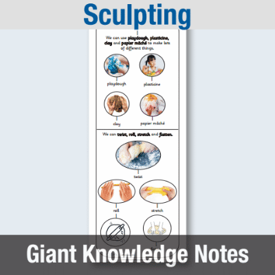 Image of EY Sculpting - Giant Knowledge Notes GKN CUSP Resource
