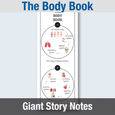 Image of EY The Body Book - Giant Story Notes GSN CUSP Resource