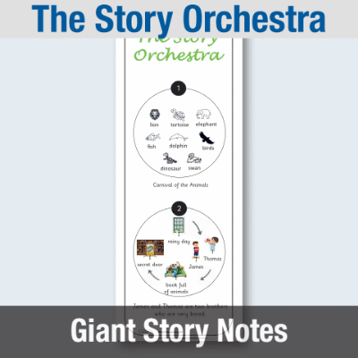 Image of EY The Story Orchestra - Giant Story Notes GSN CUSP Resource