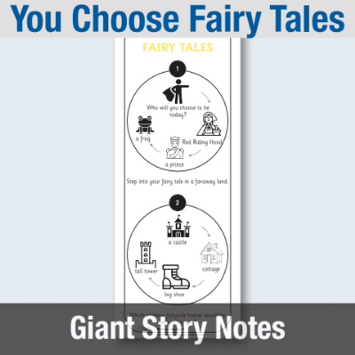 Image of EY You Choose Fairy Tales - Giant Story Notes GSN CUSP Resource