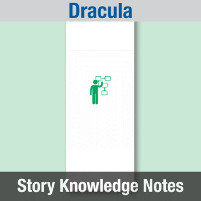 Image of Year 11 Communication (Dracula) Story Knowledge Notes CUSP ResourceAccess Autumn 277x102mm Printed in Black;    6 Leaf Set in pads of 16