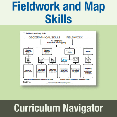 Image of Year 2 Geography (Fieldwork and Map Skills) Curriculum Navigator CN CUSP Resource