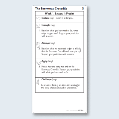 Y2 Reading (The Enormous Crocodile 3) Knowledge Notes KN
