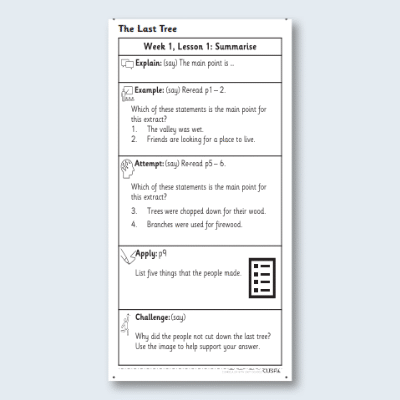 Y2 Reading (The Last Tree) Knowledge Notes KN