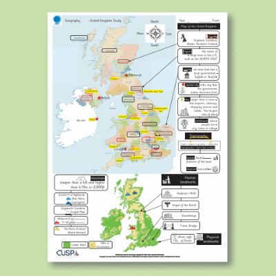Y3 Geography (Study Counties and Regions of the UK) Knowledge Organiser KO