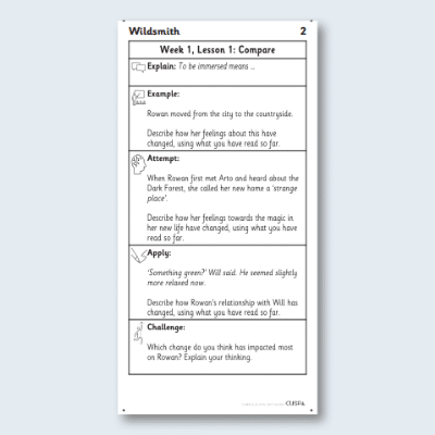 Y3 Reading (Wildsmith 2) Knowledge Notes KN