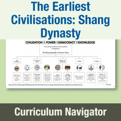 Image of Year 4 History (The Earliest Civilisations: Shang Dynasty) Curriculum Navigator CN CUSP Resource