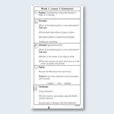 Y4 Reading (What a Waste) Knowledge Notes SKN