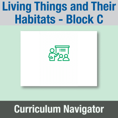 Image of Year 04 Science (Living Things and Their Habitats - Block C) Curriculum Navigator CUSP ResourceAccess Summer 140x195mm Printed in Black;    1 Leaf Set in pads of 16