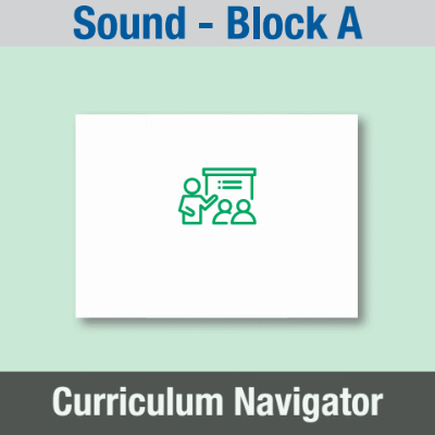 Image of Year 04 Science (Sound - Block A) Curriculum Navigator CUSP ResourceAccess Spring 140x195mm Printed in Black;    1 Leaf Set in pads of 16