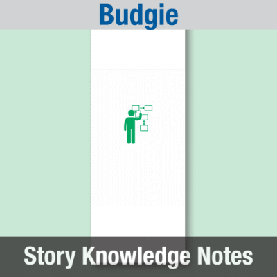 Image of Year 05 Communication (Budgie) Story Knowledge Notes CUSP ResourceAccess Summer 277x102mm Printed in Black;    4 Leaf Set in pads of 16