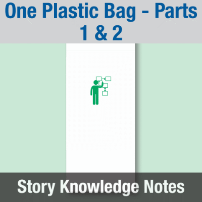 Image of Year 05 Communication (One Plastic Bag - Parts 1 & 2) Story Knowledge Notes CUSP ResourceAccess Spring 277x102mm Printed in Black;    4 Leaf Set in pads of 16