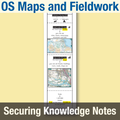 Image of Year 5 Geography (OS Maps and Fieldwork) Knowledge Notes SKN CUSP Resource