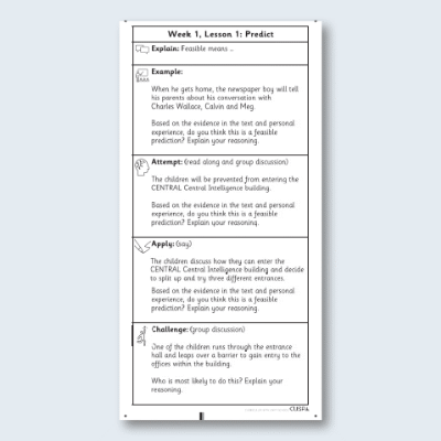 Y5 Reading (A Wrinkle in Time 2) Knowledge Notes SKN