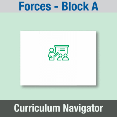 Image of Year 05 Science (Forces - Block A) Curriculum navigator CUSP ResourceAccess Spring 140x195mm Printed in Black;    1 Leaf Set in pads of 16