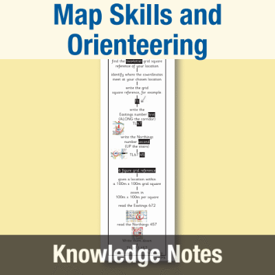 Image of Year 6 Geography (Map Skills and Orienteering) Knowledge Notes KN CUSP Resource