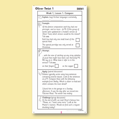 Y6 Reading (An Introduction to Dickens 1) Knowledge Notes SKN