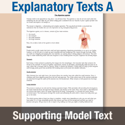 Image of Year 6 Writing A (Explanatory Texts) Supporting Model Text SMT CUSP Resource