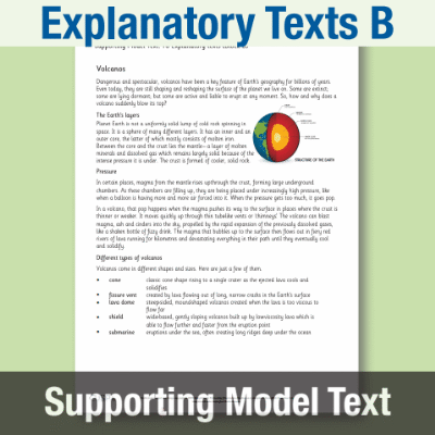 Image of Year 6 Writing B (Explanatory Texts) Supporting Model Text SMT CUSP Resource