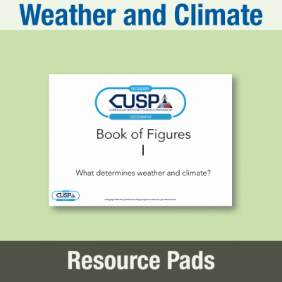 Image of Year 07 Geography (What determines weather and climate?) Resource Pad RP CUSP Resource