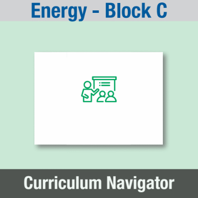 Image of Year 07 Science (Energy - Block C) Curriculum Navigator CUSP ResourceAccess Summer 140x195mm Printed in Black;    1 Leaf Set in pads of 16