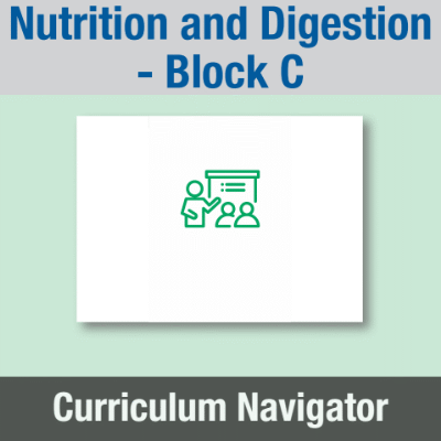Image of Year 07 Science (Nutrition and Digestion - Block C) Curriculum Navigator CUSP ResourceAccess Summer 140x195mm Printed in Black;    1 Leaf Set in pads of 16