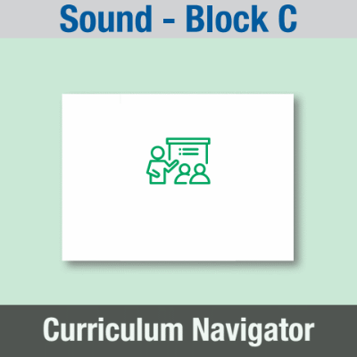 Image of Year 07 Science (Sound - Block C) Curriculum Navigator CUSP ResourceAccess Summer 140x195mm Printed in Black;    1 Leaf Set in pads of 16