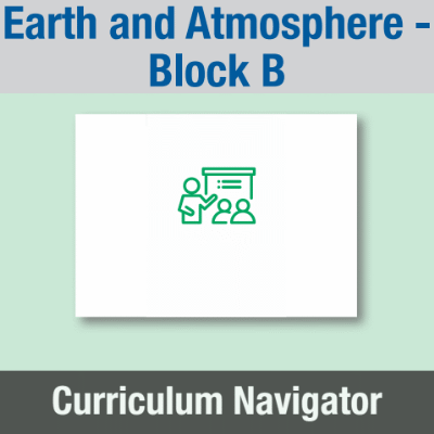 Image of Year 08 Science (Earth and Atmosphere - Block B) Curriculum Navigator CUSP ResourceAccess Spring 140x195mm Printed in Black;    1 Leaf Set in pads of 16