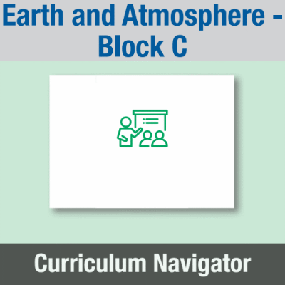 Image of Year 08 Science (Earth and Atmosphere - Block C) Curriculum Navigator CUSP ResourceAccess Summer 140x195mm Printed in Black;    1 Leaf Set in pads of 16