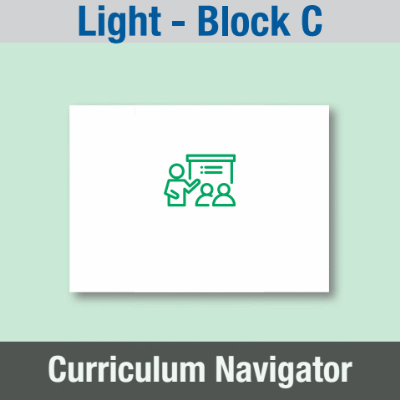 Image of Year 08 Science (Light - Block C) Curriculum Navigator CUSP ResourceAccess Summer 140x195mm Printed in Black;    1 Leaf Set in pads of 16