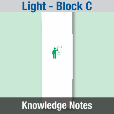 Image of Year 08 Science (Light - Block C) Knowledge Notes CUSP ResourceAccess Summer 58.5x234mm Printed in Black;    2 Leaf Set in pads of 16