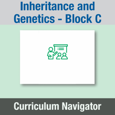 Image of Year 09 Science (Inheritance and Genetics - Block C) Curriculum Navigator CUSP ResourceAccess Summer 140x195mm Printed in Black;    1 Leaf Set in pads of 16