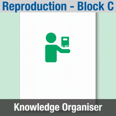 Image of Year 09 Science (Reproduction - Block C) Knowledge Organiser CUSP ResourceAccess Summer 195x277mm Printed in Black;    1 Leaf Set in pads of 16