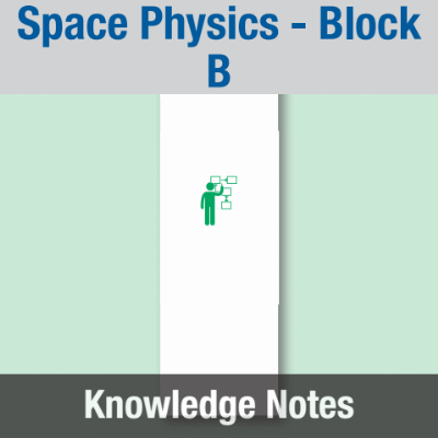 Image of Year 09 Science (Space Physics - Block B) Knowledge Notes CUSP ResourceAccess Spring 58.5x234mm Printed in Black;    2 Leaf Set in pads of 16