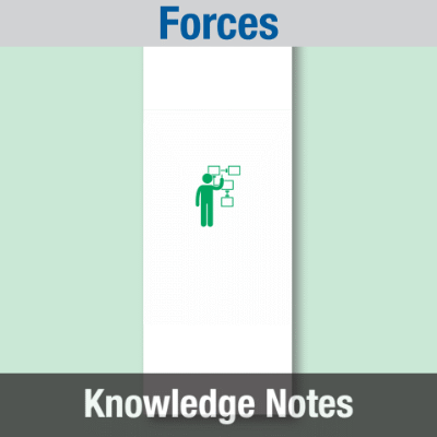 Image of Reception Class Science (Forces) Knowledge Notes CUSP ResourceAccess Autumn 277x102mm Printed in Black;    5 Leaf Set in pads of 16